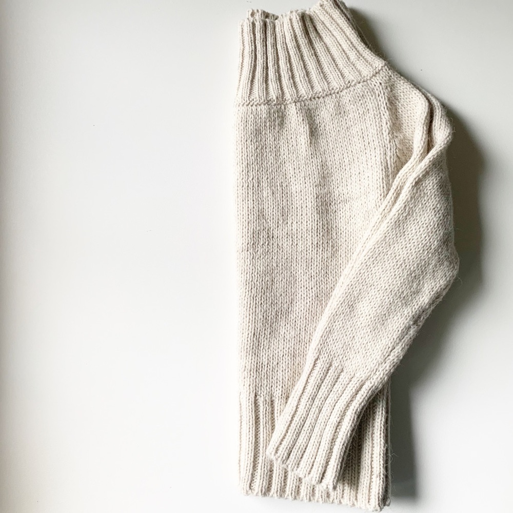 Zara | Knit Cream Sweater